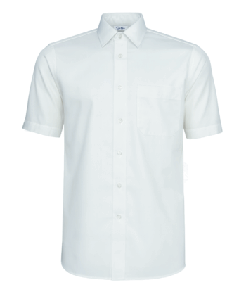 Cămașă bărbați “Adam” – 1/2 Alb – Popelin