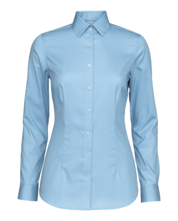 Cămașă damă “Ema” Croială Clasică – 1/1 Albastru deschis – Popelin