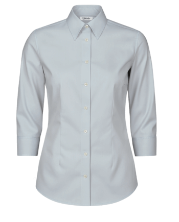 Cămașă damă “Eva” – 3/4 Gri – Popelin