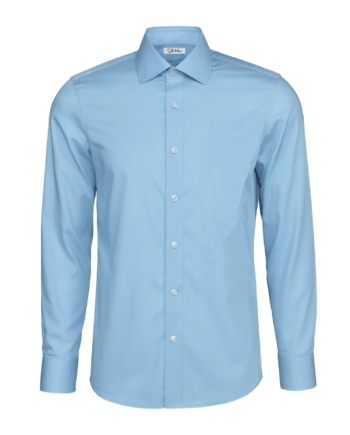Cămașă bărbați “Luca” Croială Clasică – 1/1 Albastru deschis – Popelin